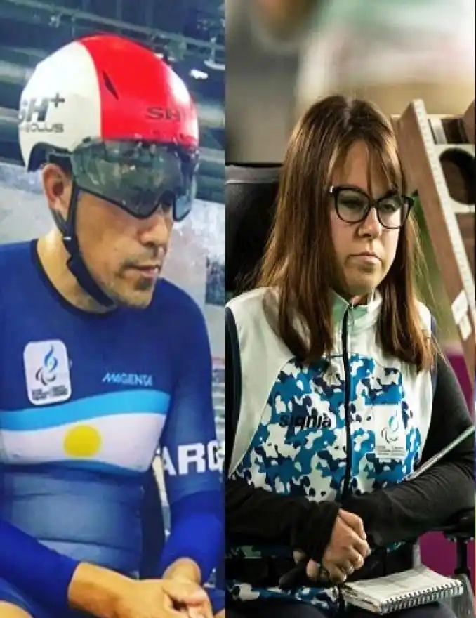 "Maxi Gómez", Stefanía Ferrando, dos de nuestros representantes nacionales.