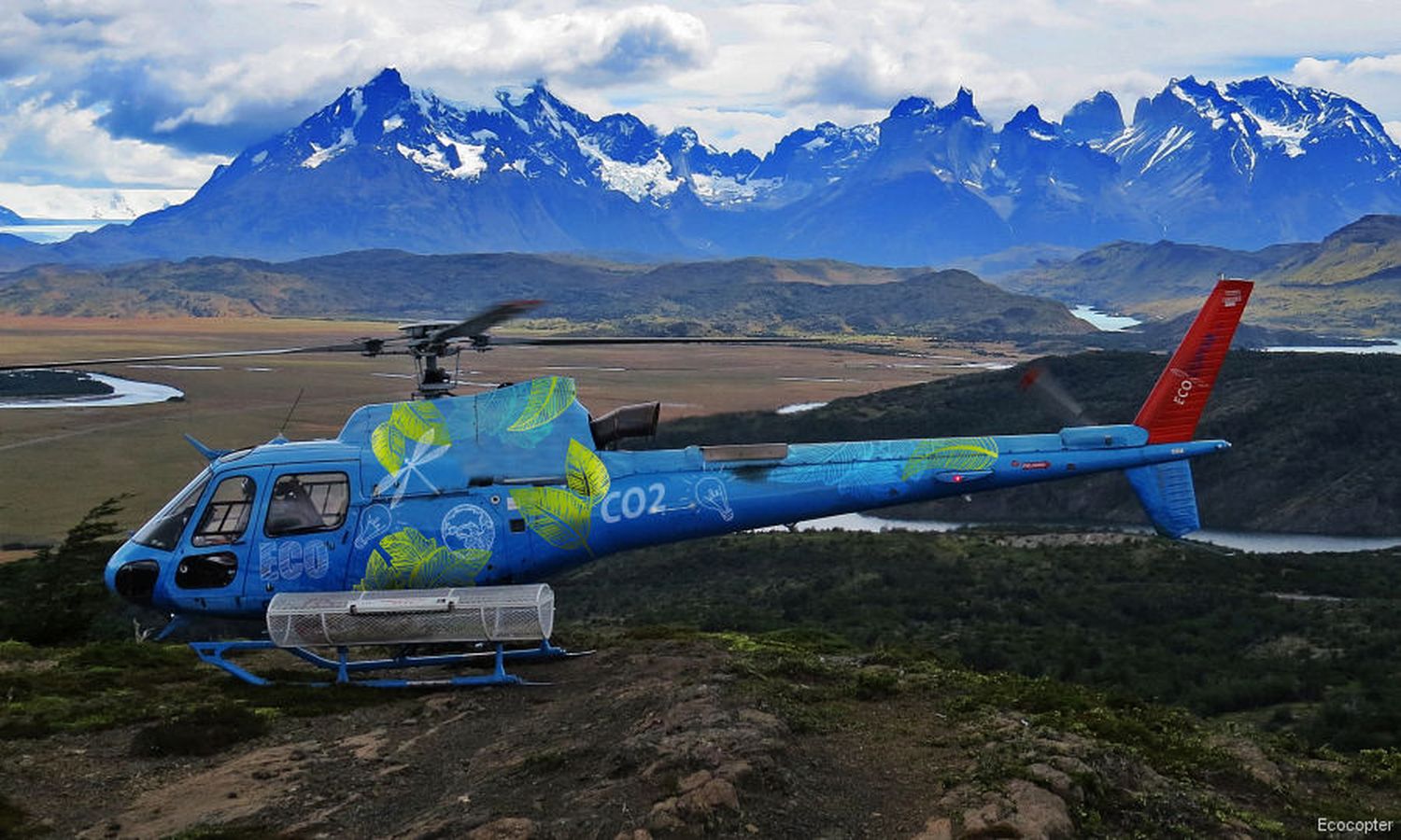 Chile: Ecocopter implementa el programa «Vuelo Limpio»