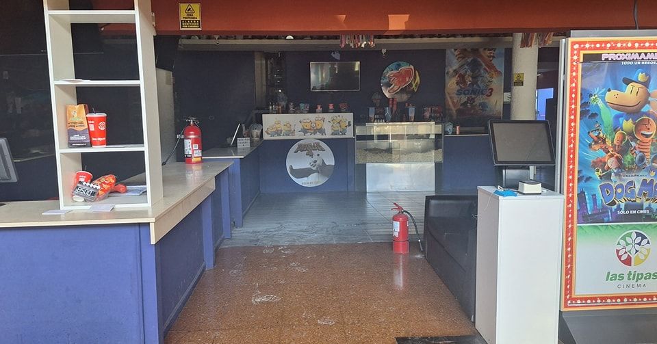 Susto en “Las Tipas” por incendio en máquina de hacer pochoclos