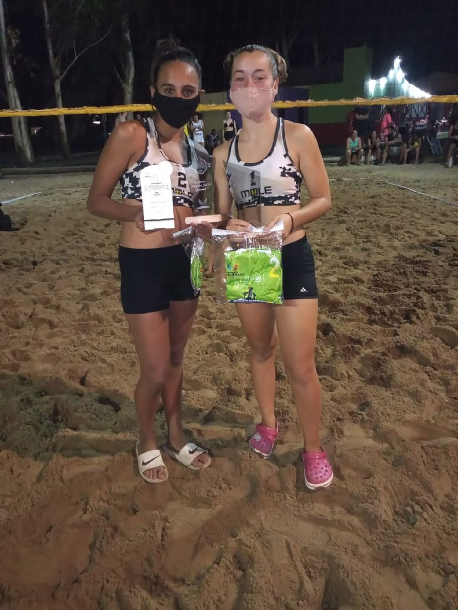 Beach Voley : Briosso Tiara y Juana Jacob campeonas 