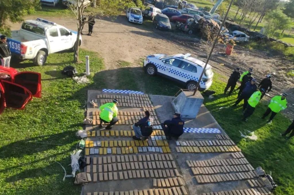 Secuestraron más de 400 kilos de marihuana en Entre Ríos