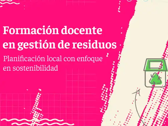 Se abre la inscripción al curso docente sobre planificación y gestión de residuos