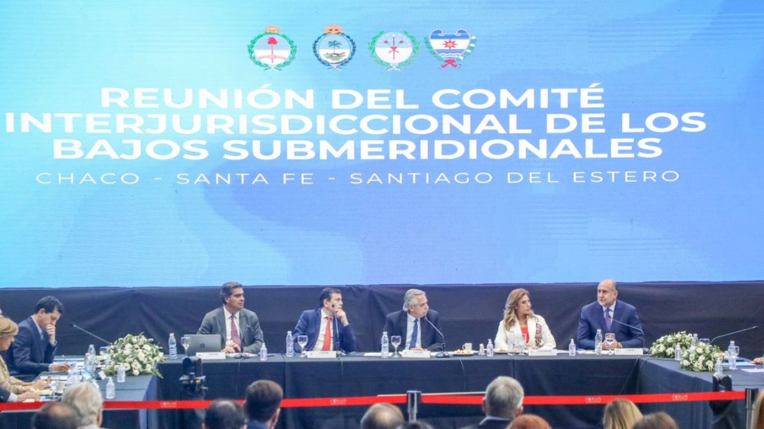 Perotti participó de una nueva reunión del comité interjurisdiccional de los Bajos  Submeridionales