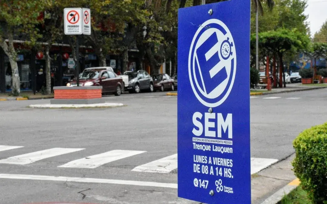 Estacionamiento medido en Trenque Lauquen