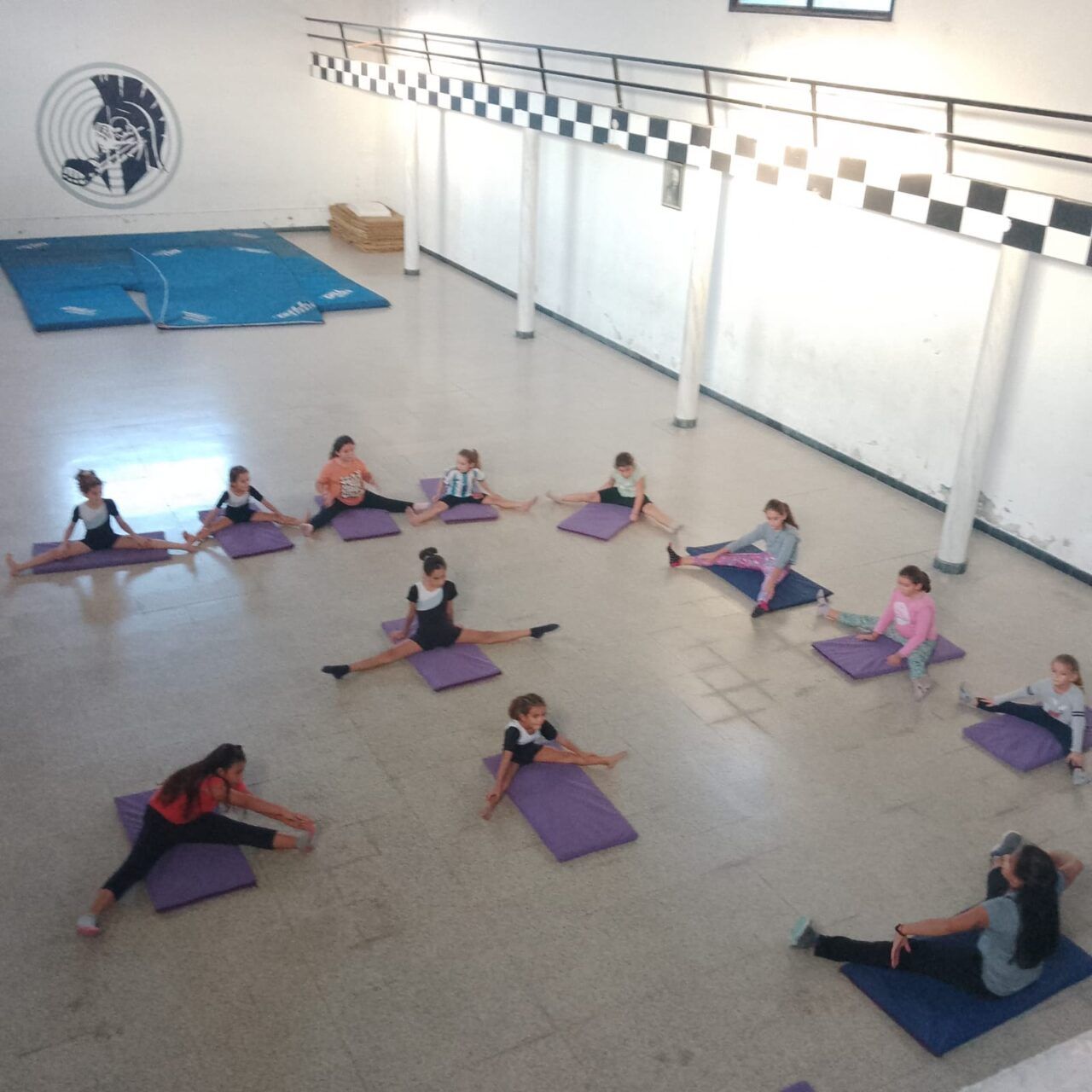 Gimnasia artística, otro espacio gratuito para las infancias