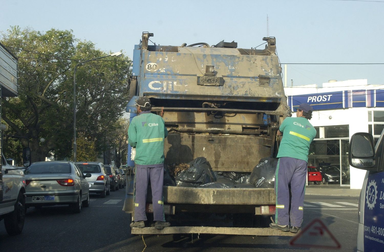 Cliba normaliza el servicio de recolección de basura