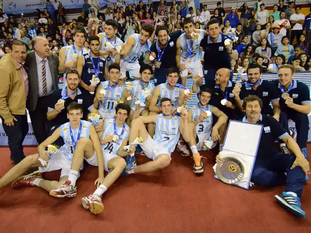 Roberts sub-campeón del mundo con Argentina