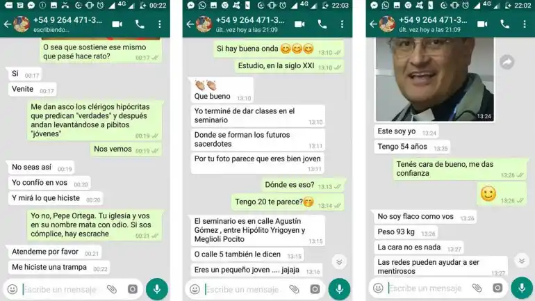 San Juan: un cura renunció tras escrache de joven al que quiso seducir