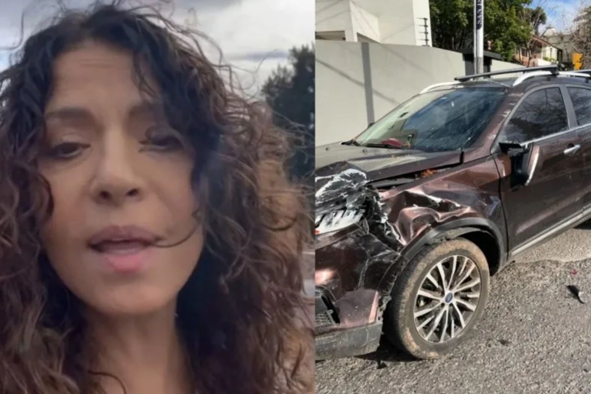 La cantante agredeció a Dios por haberlas cuidados.