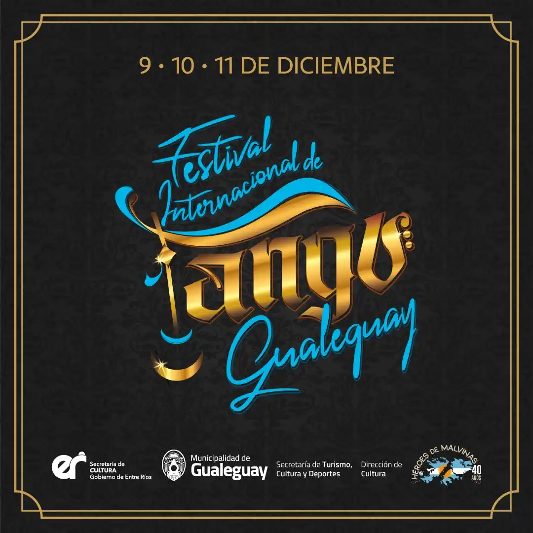 Se viene el Festival Internacional de Tango en Gualeguay