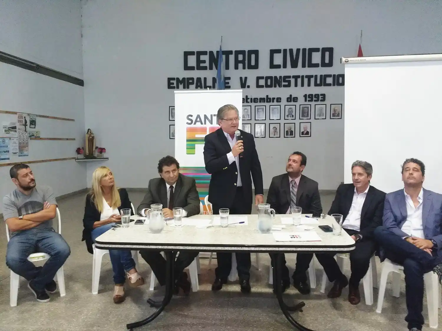 Fascendini anunció la construcción de un puente en Empalme Villa Constitución