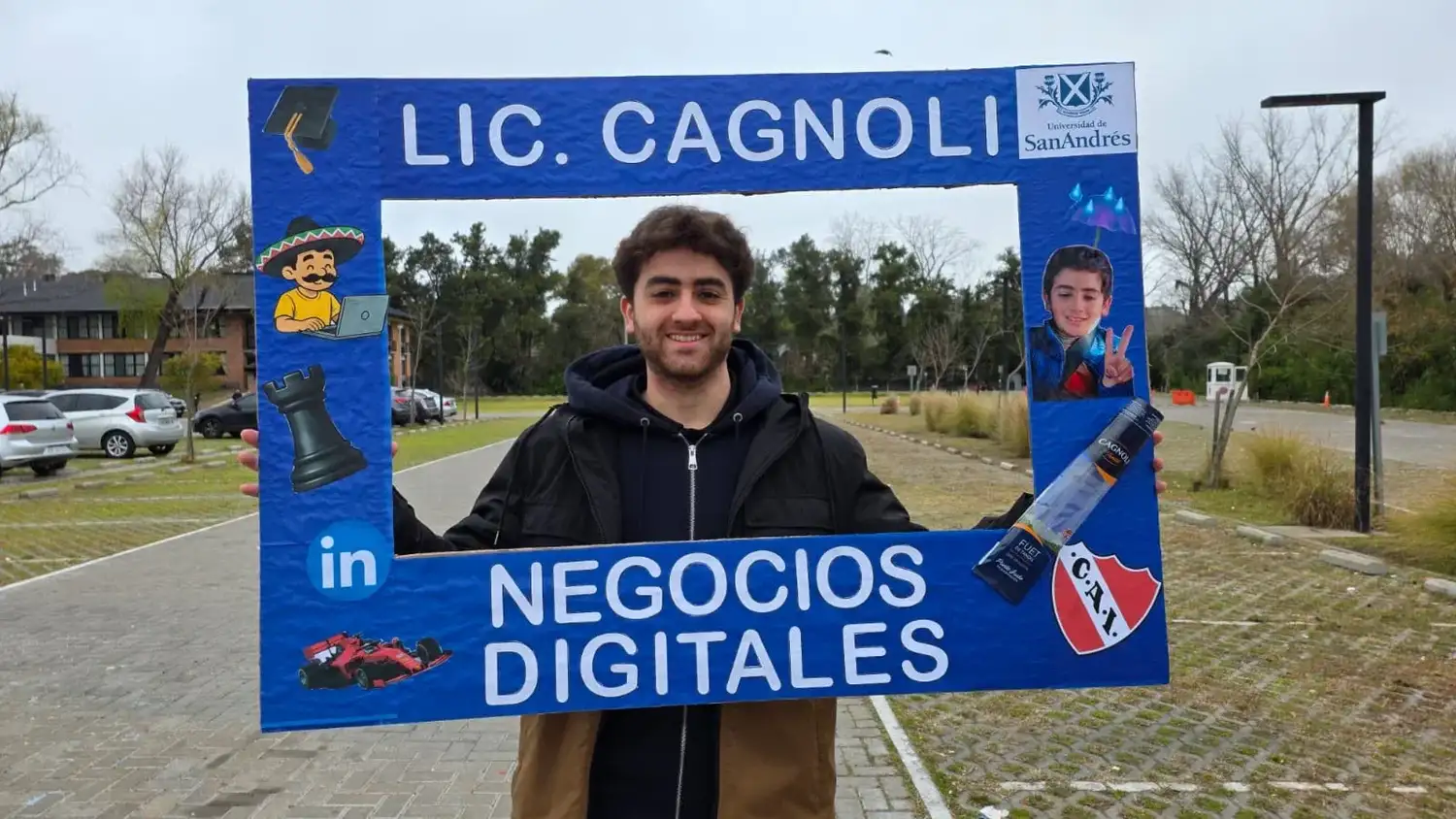 Agustín Cagnoli, licenciado en Negocios Digitales