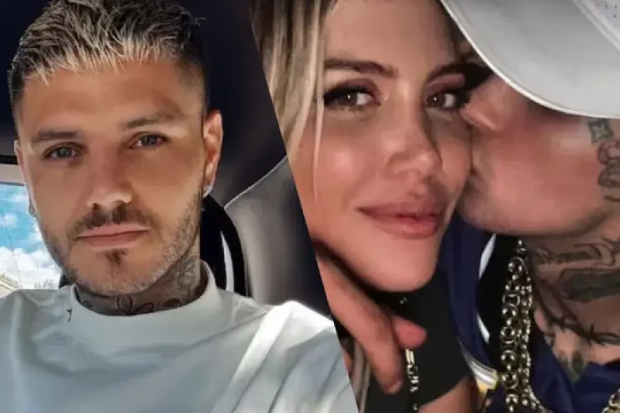 La frase que le dijo Mauro Icardi a Wanda Nara tras confirmar su relación con L-Gante