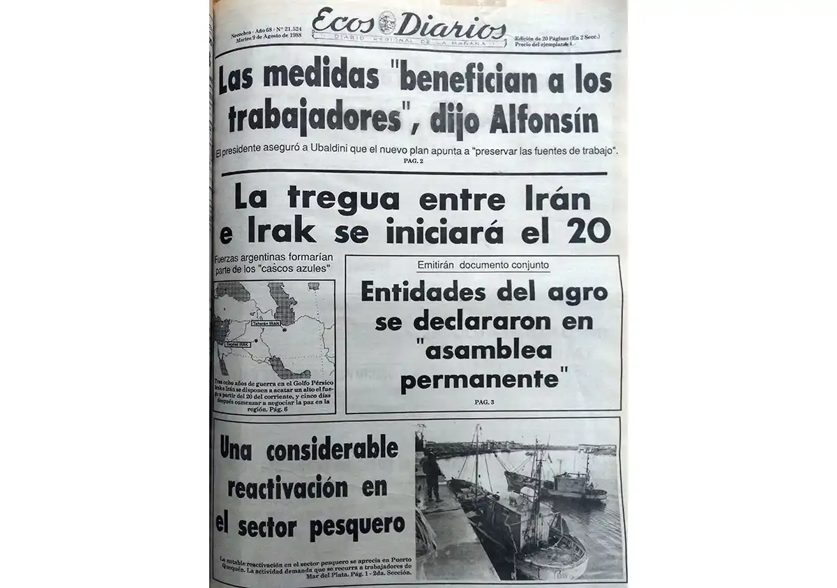Martes 9 de agosto de 1988