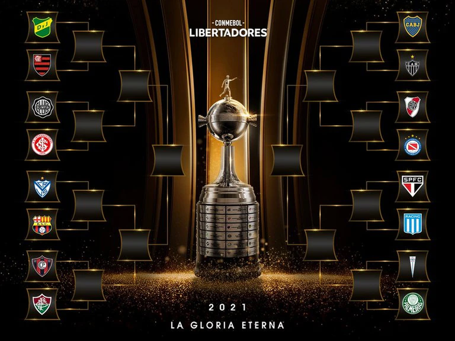 Se sortearon los octavos de final de la Copa Libertadores