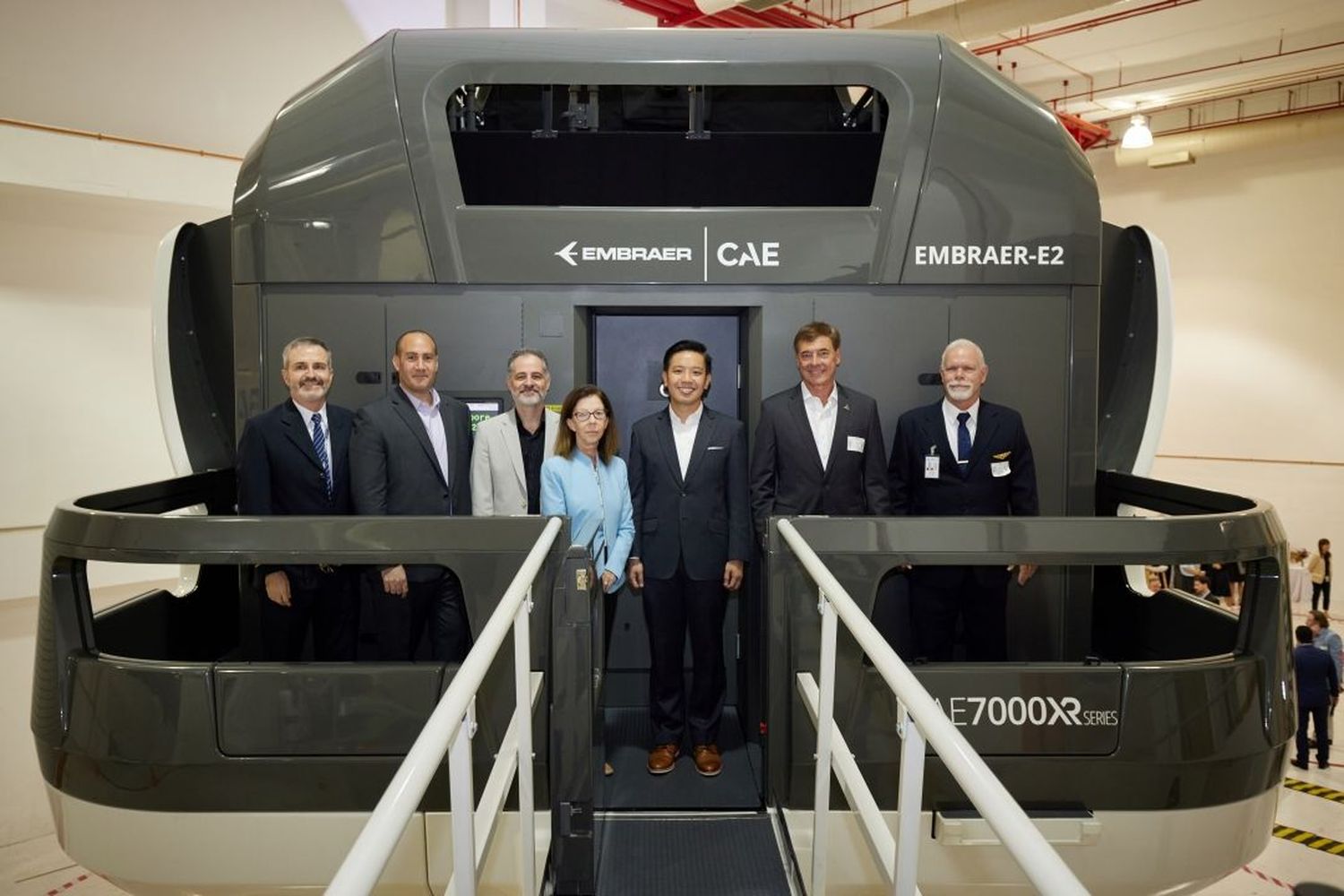 Embraer and CAE inaugurate the first E-Jet E2 simulator in the Asia-Pacific region