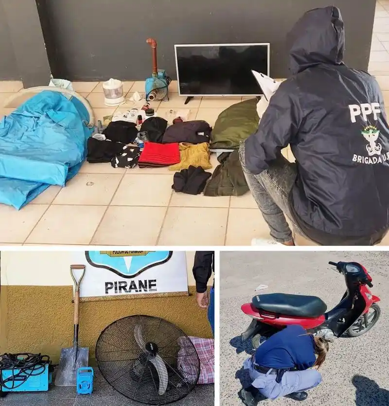 En varios procedimientos recuperaron 
bienes en capital y el interior provincial