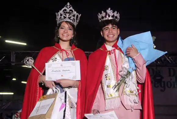 Ludmila y Lautaro son los nuevos Reyes de los Estudiantes de Concordia