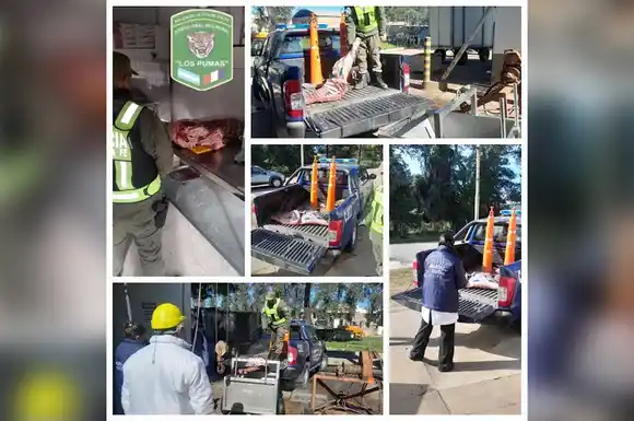 Inspeccionaron y decomisaron carne de locales comerciales por irregularidades