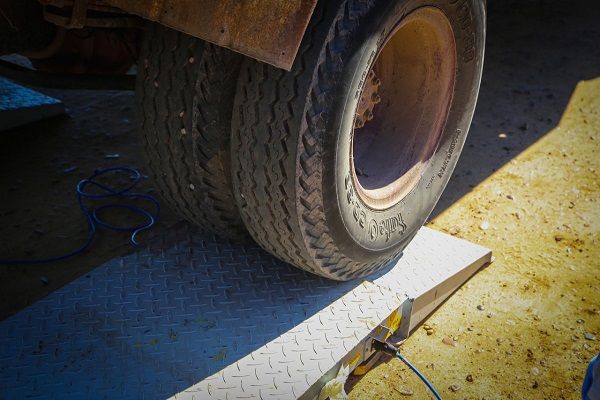 Se puso en funcionamiento la balanza de carga en el puesto sanitario 