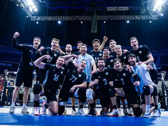 Remontada épica: Argentina venció a Finlandia en cinco sets en Filipinas