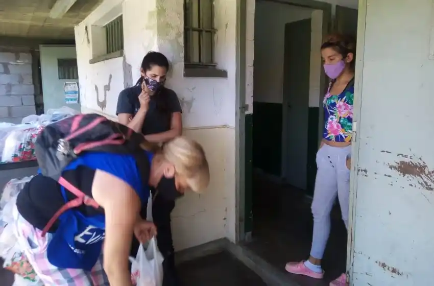 Año nuevo también dentro del penal: repartieron bolsones navideños