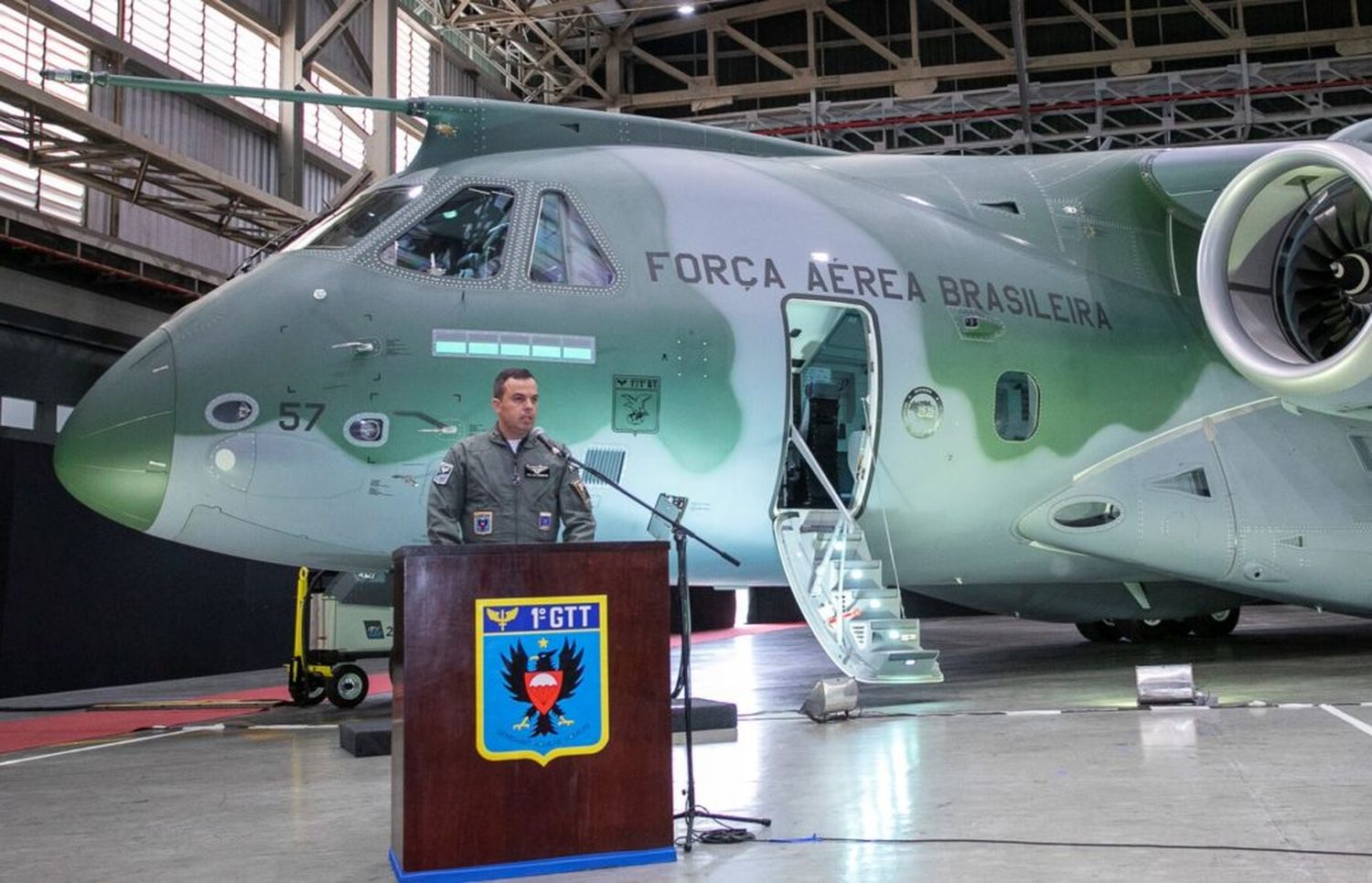 La Fuerza Aérea Brasileña recibió su quinto KC-390