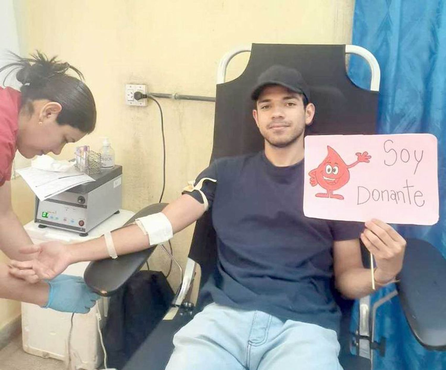 Exitosa jornada de donación de sangre en Villa 213