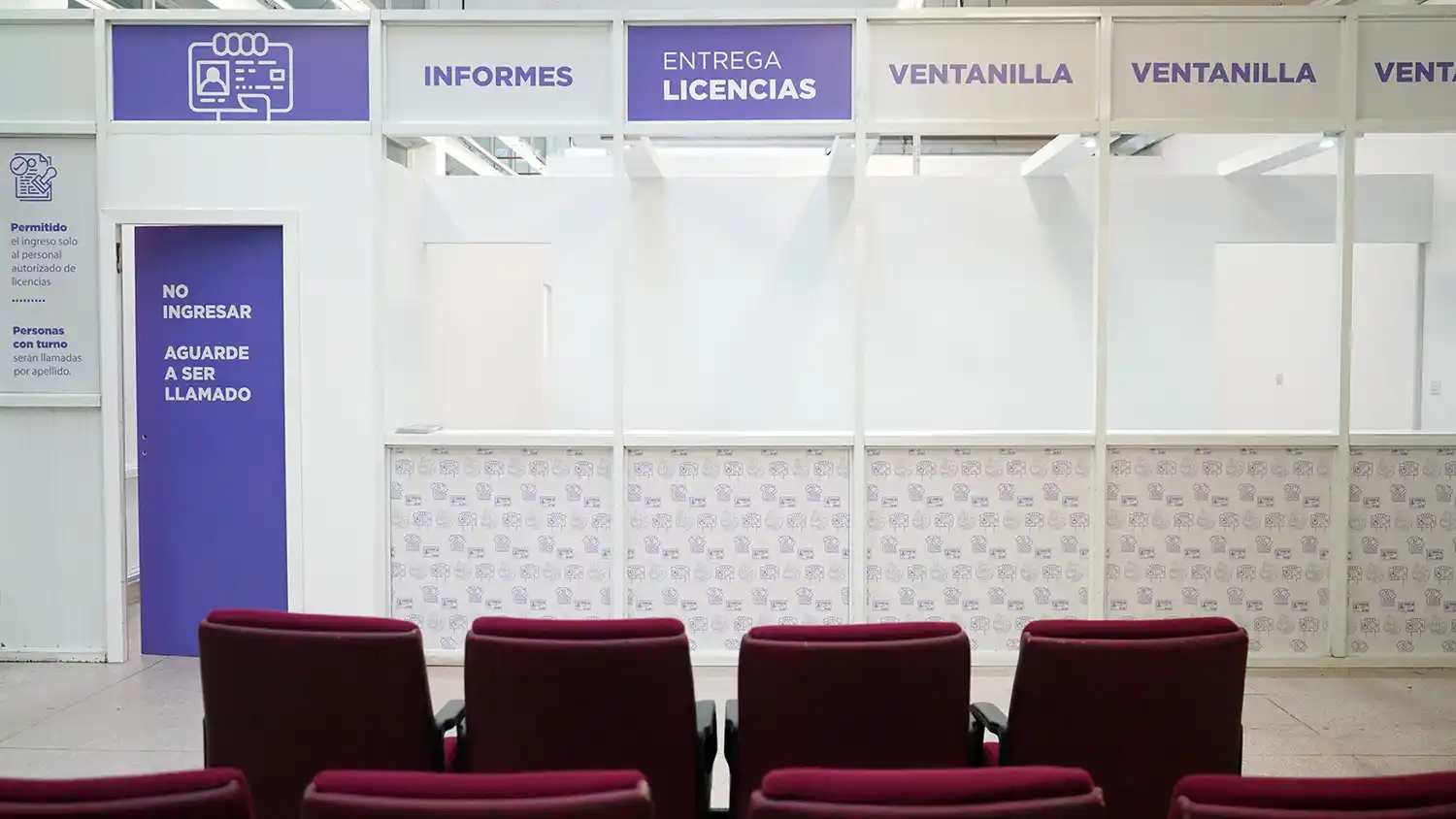 En 75 y 58. Oficina lista donde se trasladará definitivamente el área