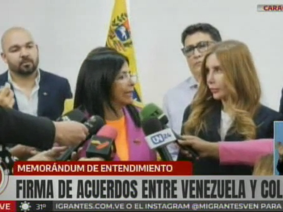 Venezuela y Colombia firman memorando de entendimiento para desarrollo de la frontera