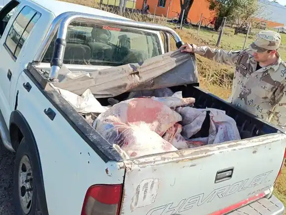 San Salvador: detienen a un peón rural por faenar y robar una vaca de su propio patrón