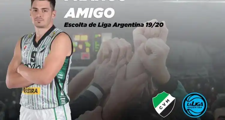 Villa Mitre de Bahía Blanca confirmó a Franco Amigo en su plantel para la Liga Argentina
