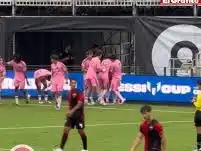 Caída de la Sub 16 Leprosa en el debut ante Inter Miami por 4 a 0.