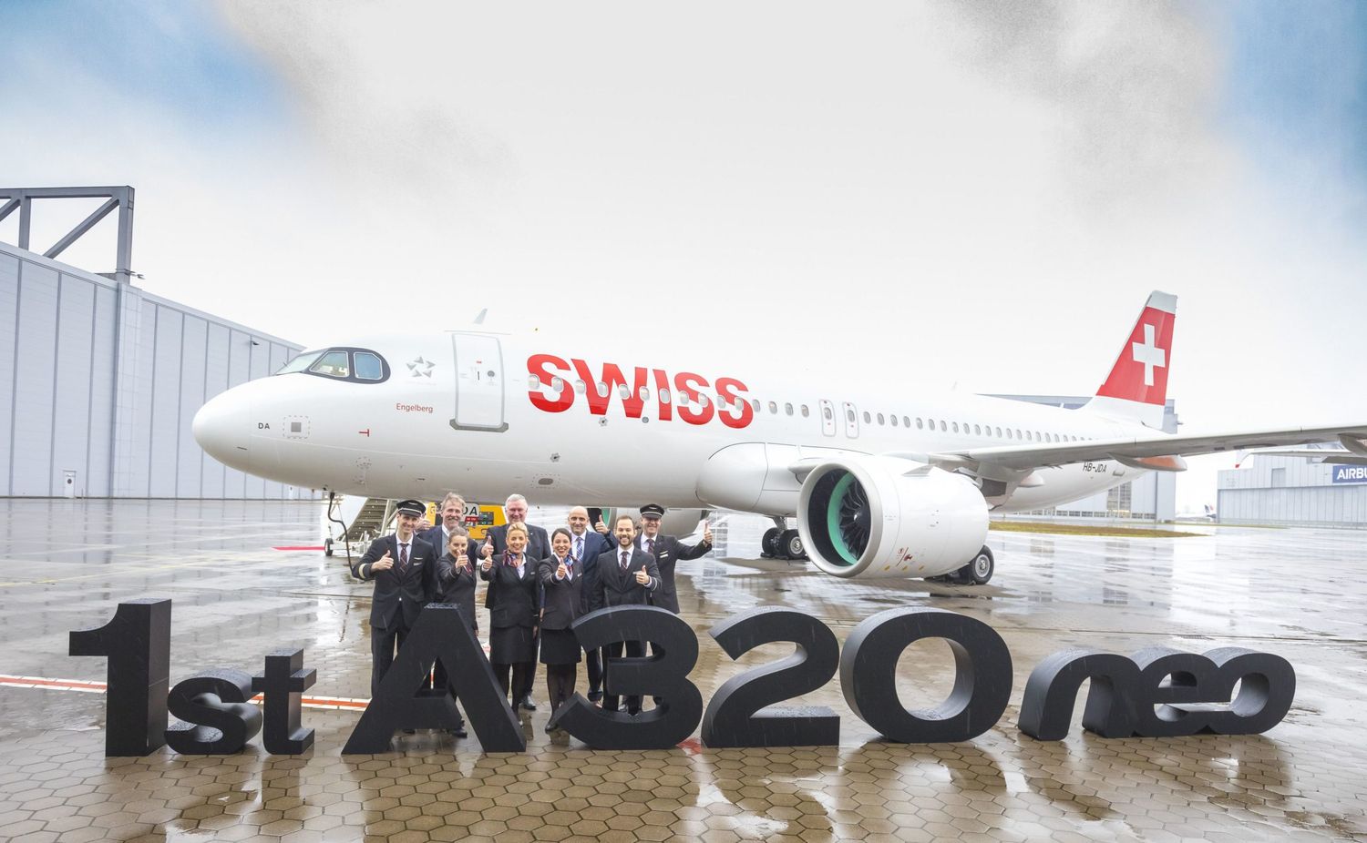 Swiss recibe su primer A320neo