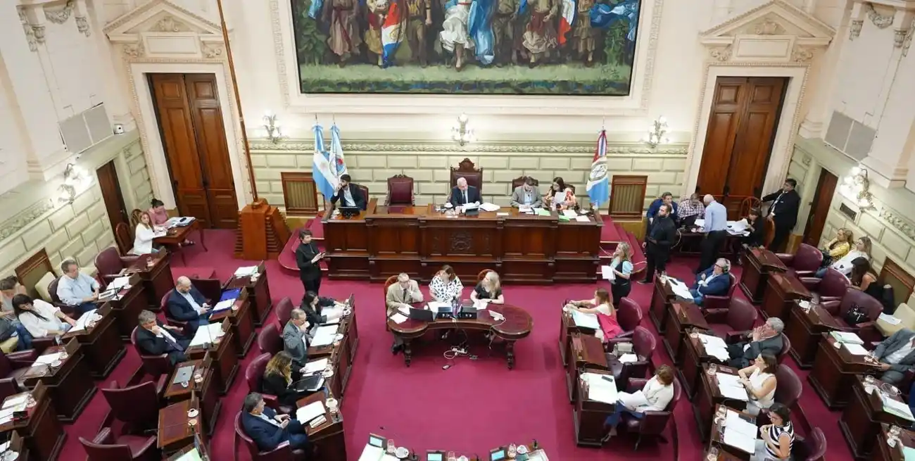 El pleno de Diputados no trató dos temas que estaban con los dictámenes ya listos para ser votados. Crédito: Cámara de Diputados.