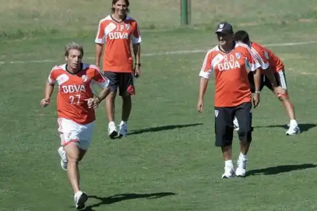 Ramón Díaz cuidó a los titulares que jugarán con Lanús