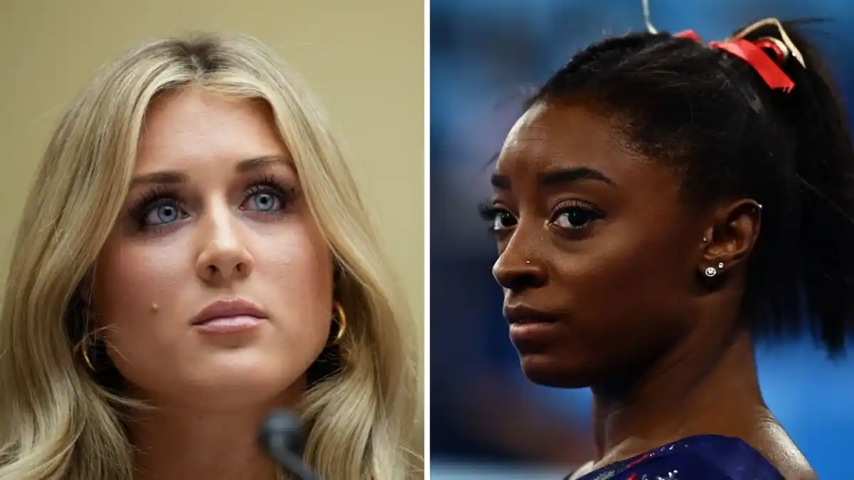 Simone Biles Vs. Riley Gaines - Interna 1