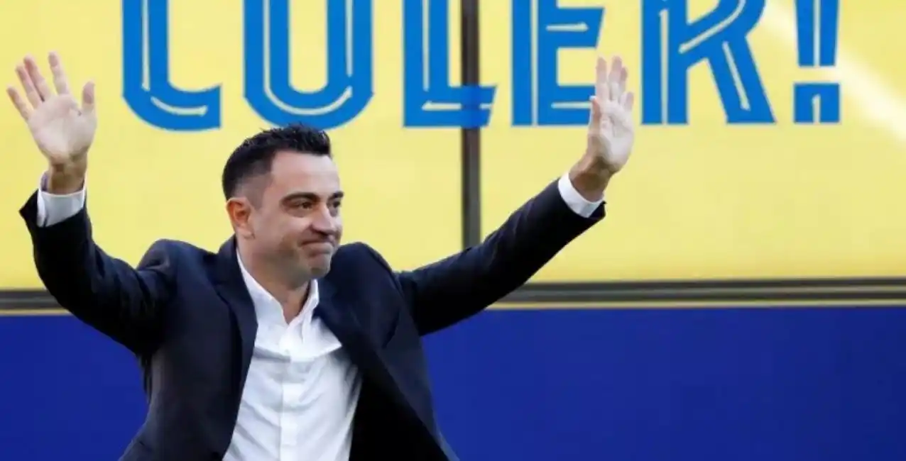 Xavi fue presentado como nuevo DT del Barcelona