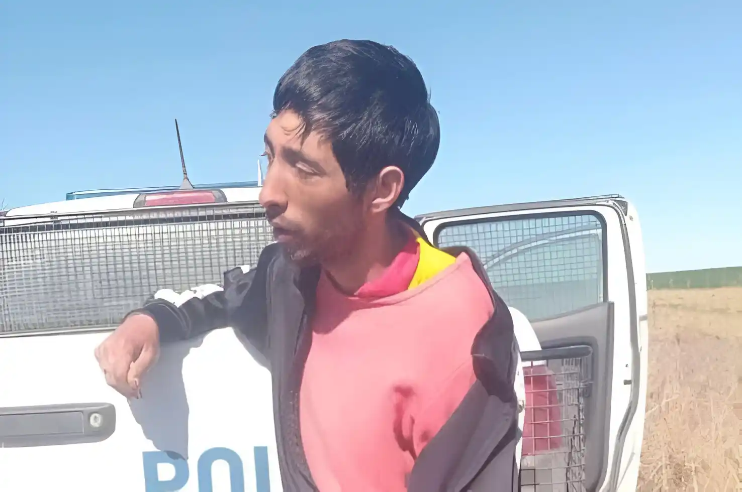 Luis Edgardo Miños apareció en buen estado de salud.