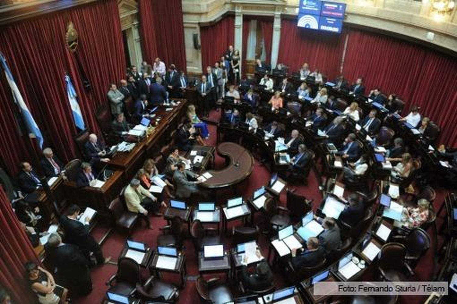 Media sanción del Senado al proyecto de reforma del sistema de inteligencia
