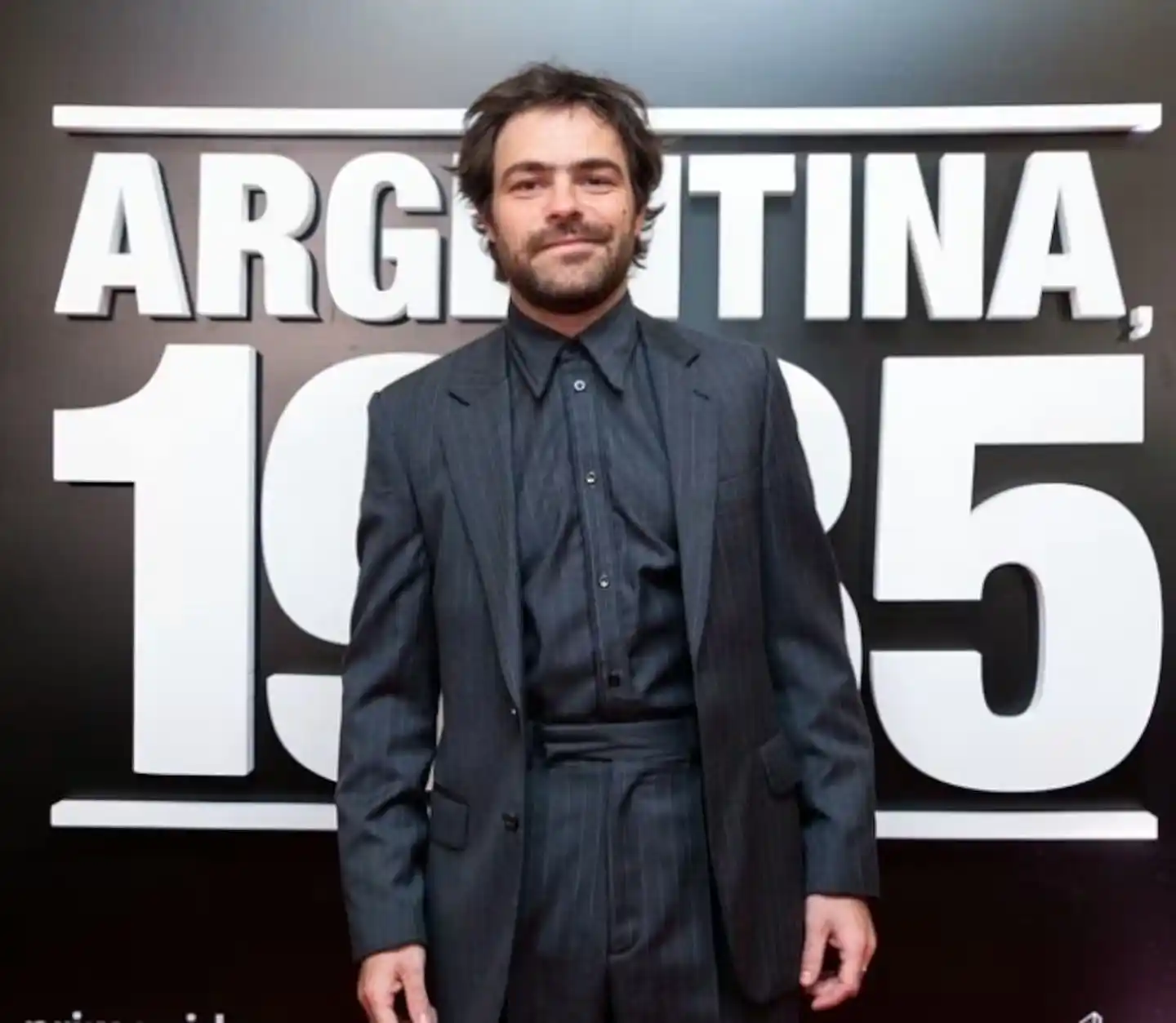 Peter Lanzani, cuando estrenó "Argentina, 1985". (Foto: Instagram/lanzanipeter)