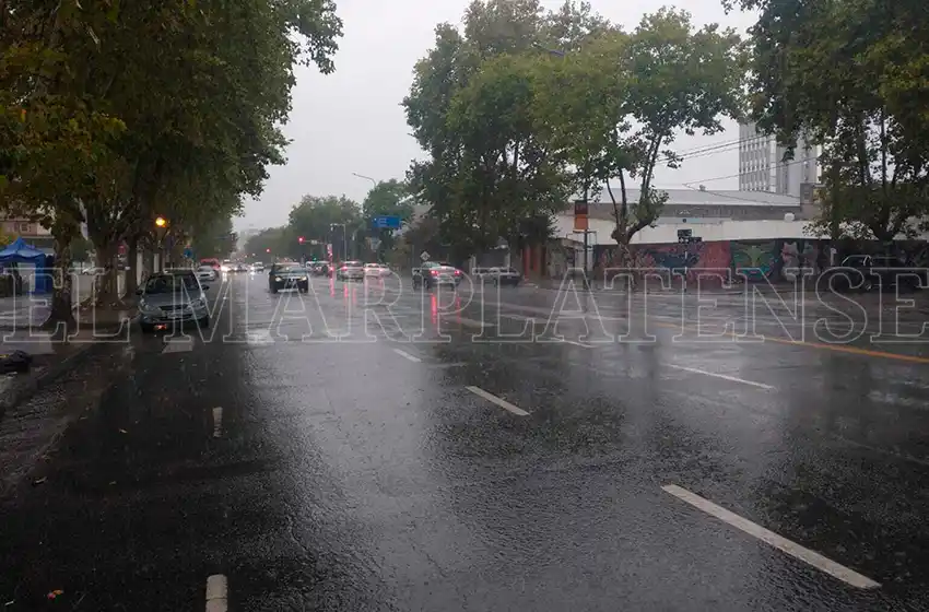 La lluvia vuelve a decir presente este martes