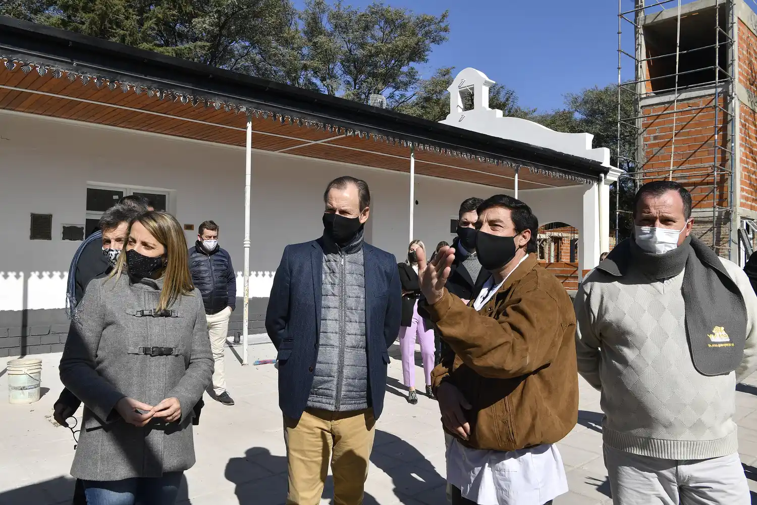Para Bordet también son prioritarias las obras en escuelas de pequeñas localidades