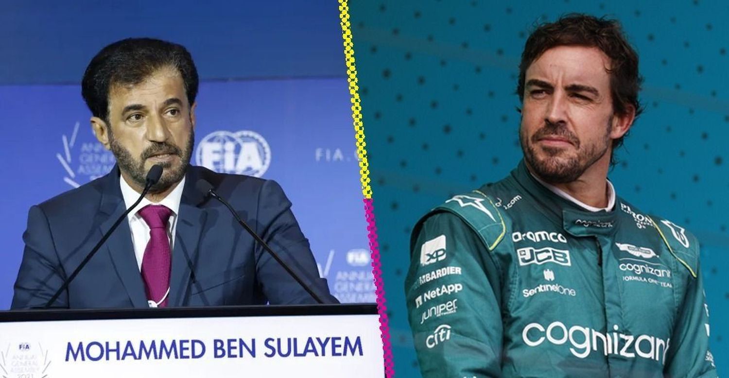 El jefe de la FIA, Mohammed Ben Sulayem, enfrenta acusaciones de beneficiar a Fernando Alonso