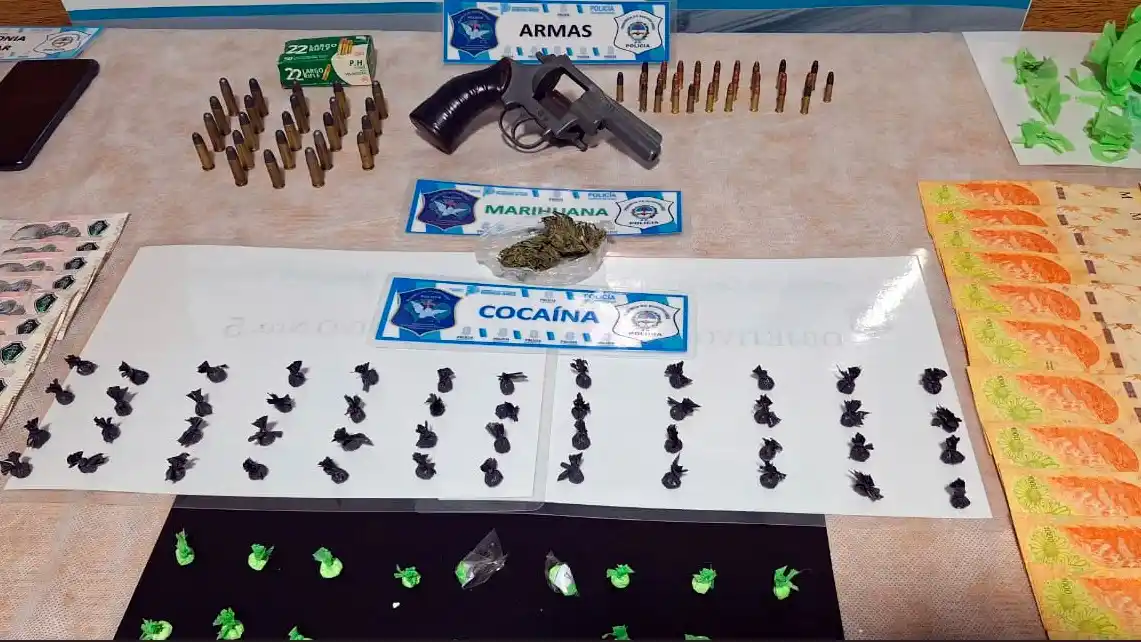 Secuestros. Realizados por los efectivos de Drogas Ilícitos en el reciente operativo en una finca de Quequén