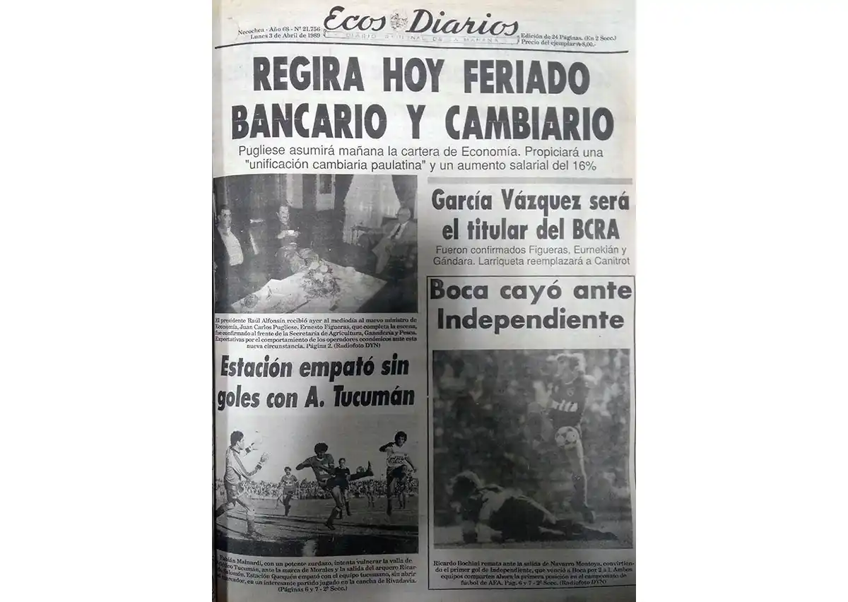 Lunes 3 de marzo de 1989