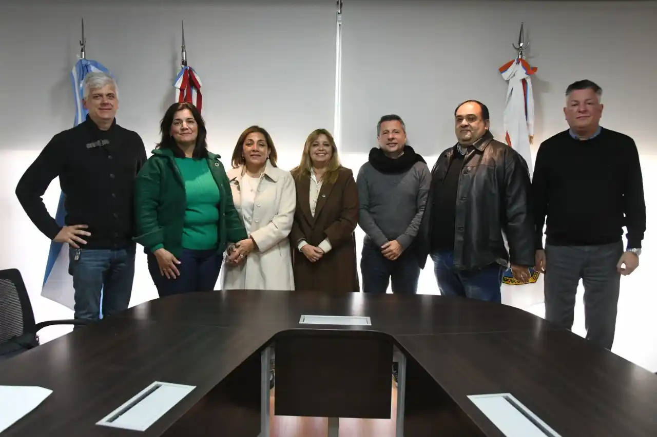 Bernarte recibió al Colegio de Martilleros y Corredores Públicos. Buscan trabajar en tasaciones conjuntas.