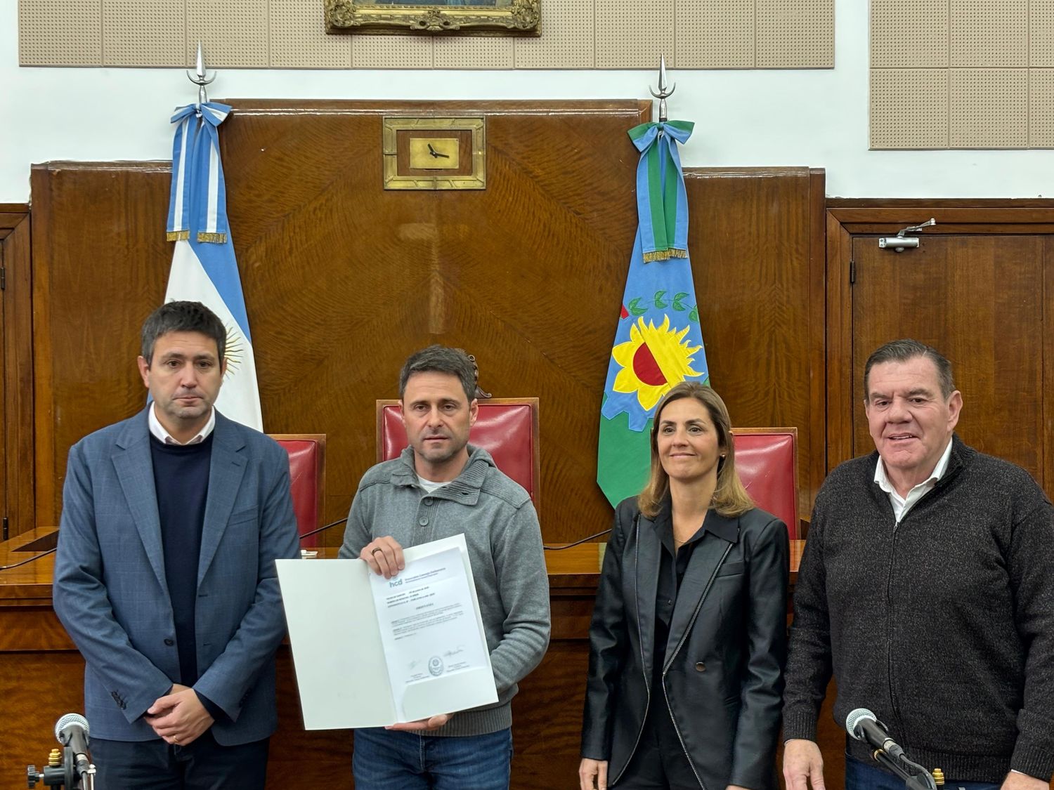 Reconocimiento a Cristian Ledesma: “Recibir este homenaje de mi ciudad es un mimo al corazón”