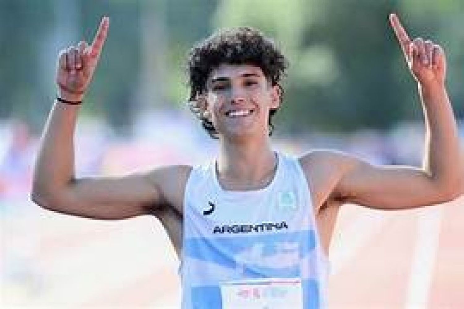 Tomás Mondino en el Campeonato Iberoamericano