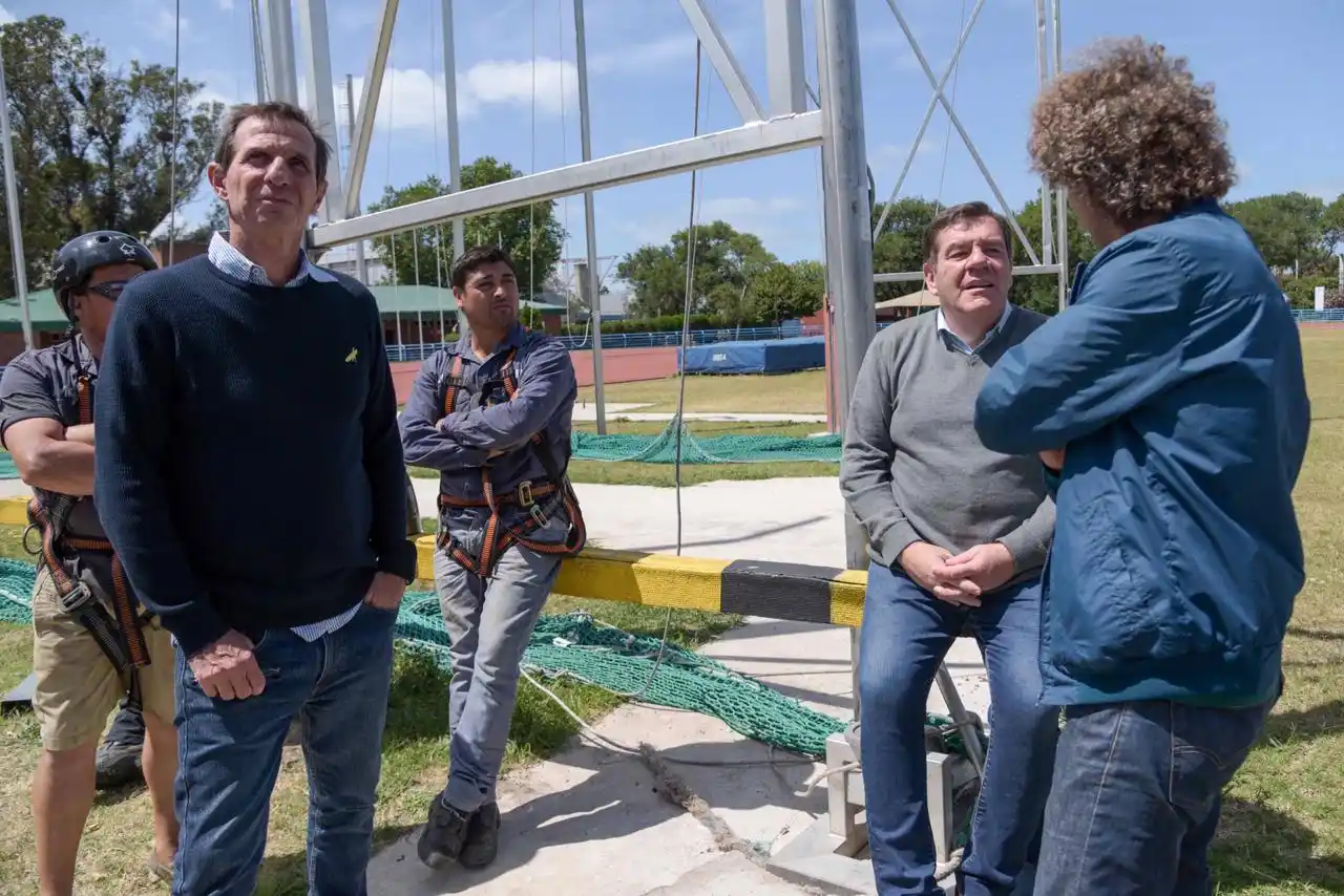 Comenzó el reacondicionamiento de la Pista de Atletismo